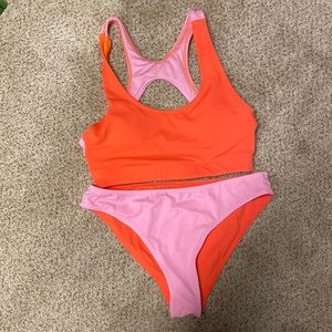 EUC Fabletics Bikini Reversible Bottoms SZ XS